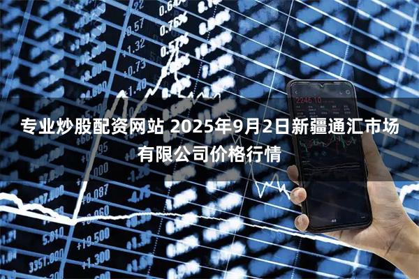 专业炒股配资网站 2025年9月2日新疆通汇市场有限公司价格行情